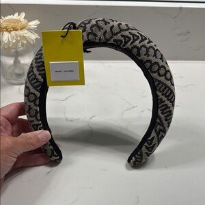Marc Jacobs Black and Tan Braided Hair Accessory